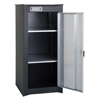 Armoire compl&eacute;mentaire, 2 tiroirs, 14-3/4" la x 18" p x 33-3/4" h, Noir Les Fournitures Industrielles Méga