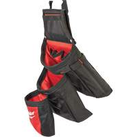 Contractor Work Belt With  Suspension Rig, Nylon, Black Les Fournitures Industrielles Méga
