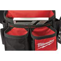 Contractor Work Belt With  Suspension Rig, Nylon, Black Les Fournitures Industrielles Méga