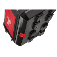 Fourre-tout Packout, Nylon balistique, 32 pochettes, Noir/Rouge Les Fournitures Industrielles Méga