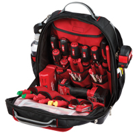 Sac &agrave; dos pour le chantier Ultimate, 20" lo x 17" la, Noir, Balistique Les Fournitures Industrielles Méga