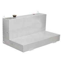 R&eacute;servoir de transfert pour carburant en acier, Acier, Capacit&eacute; 100 gal., Blanc Les Fournitures Industrielles Méga