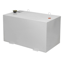 R&eacute;servoir de transfert pour carburant en acier, Acier, Capacit&eacute; 100 gal., Blanc Les Fournitures Industrielles Méga