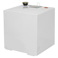 R&eacute;servoir de transfert pour carburant en acier, Acier, Capacit&eacute; 50 gal., Blanc Les Fournitures Industrielles Méga