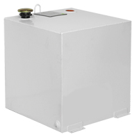 R&eacute;servoir de transfert pour carburant en acier, Acier, Capacit&eacute; 50 gal., Blanc Les Fournitures Industrielles Méga