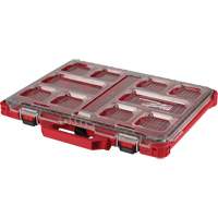 Packout Low-Profile Organizer, 19-3/4" x 16-2/5" x 2-1/2", Black/Red Les Fournitures Industrielles Méga