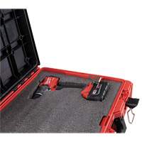 Packout Tool Case with Customizable Insert, 20-7/10" x 15-1/5" x 6-1/5", Black/Red Les Fournitures Industrielles Méga