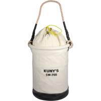 Parachute Top Tool Bucket, 11-1/2" L x 11-1/2" W x 16" H, Canvas, Beige Les Fournitures Industrielles Méga