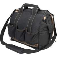 Multi-Compartment Tool Carrier, Polyester, 33 Pockets, Black Les Fournitures Industrielles Méga