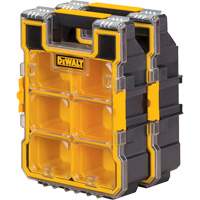 Mid-Size Pro Organizer, 4-1/2" W x 10-1/4" D x 13-3/5" H, Black/Yellow Les Fournitures Industrielles Méga