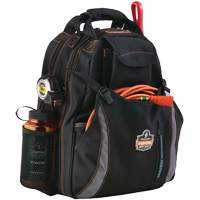Sac &agrave; dos pour outils 5843 Arsenal, 13-1/2" lo x 8-1/2" la, Noir, Polyester Les Fournitures Industrielles Méga