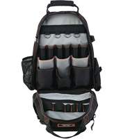 Sac &agrave; dos pour outils 5843 Arsenal, 13-1/2" lo x 8-1/2" la, Noir, Polyester Les Fournitures Industrielles Méga