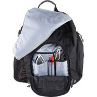 Arsenal&reg; 5143 Tool Backpack, 15" L x 8" W, Black, Polyester Les Fournitures Industrielles Méga