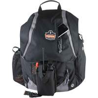 Arsenal&reg; 5143 Tool Backpack, 15" L x 8" W, Black, Polyester Les Fournitures Industrielles Méga