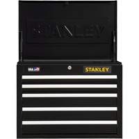 300 Series Tool Chest, 26" W, 5 Drawers, Black Les Fournitures Industrielles Méga