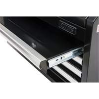 Industrial Tool Chest, 26" W, 4 Drawers, Black Les Fournitures Industrielles Méga