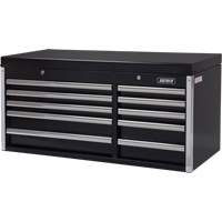 Industrial Tool Chest, 41" W, 10 Drawers, Black Les Fournitures Industrielles Méga