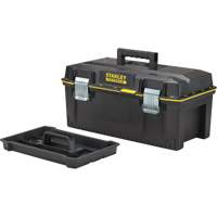 FatMax&reg; Structural Foam Tool Box, 23" W x 12' D x 10-1/2" H, Black/Yellow Les Fournitures Industrielles Méga