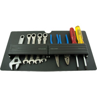 Panneau porte-outils de grande taille pour coffre &agrave; outils mobile Les Fournitures Industrielles Méga