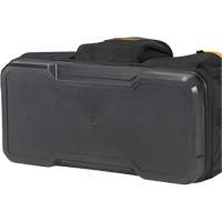 Molded Base Big-Mouth Tote Tool Bag, Ballistic Polyester, 23 Pockets, Black/Blue Les Fournitures Industrielles Méga