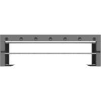 Support de bobine de fil pour bacs & tiroirs, Ajout, 33-3/4" la x 9-5/16" p x 10-5/8" h Les Fournitures Industrielles Méga