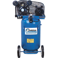 Professional Series Air Compressors, Electric, 16.6 Gal. (20 US Gal), 125 PSI, 115/1 V Les Fournitures Industrielles Méga