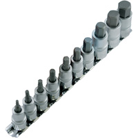 Jeu de douilles m&eacute;triques HSW3812-10M, Hexagonale, Prise 1/2"/3/8", 10 mr Les Fournitures Industrielles Méga