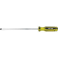 Tournevis &agrave; fente avec manche g&eacute;ant, 3/8", 10" lo, Prise Plastique Les Fournitures Industrielles Méga
