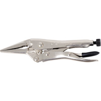 Pinces verrouillables super robustes J6LN avec couteau, Longueur 6", Bec long Les Fournitures Industrielles Méga