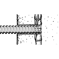 Coupe-barres d'armature rotatifs, 3/8", Tige SDS-Plus, Carbure Les Fournitures Industrielles Méga