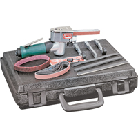 Mini-Dynafile&reg; II Abrasive Belt Machines, 1/8" - 1/2", 1/4" NPTF Les Fournitures Industrielles Méga