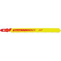 Lames pour scie sauteuse Unified Shank, Bim&eacute;tal, 4" lo, 10-14 dents par pouce Les Fournitures Industrielles Méga