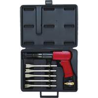 Ensemble de marteau pneumatique de s&eacute;rie lourde, 25 pi³/min, 1/4", 2300 coups/min, 3/4" x 3-1/2" (19 mm x 89 mm) Les Fournitures Industrielles Méga