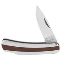 Pocket Knife with Drop Point Blade, 2-1/4" Blade, Stainless Steel Blade, Stainless Steel Handle Les Fournitures Industrielles Méga