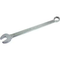 SAE Flat Shank Wrench, 12 Point, 1-3/8", Chrome Finish Les Fournitures Industrielles Méga