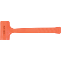 Dead Blow Hammer, 24 oz., Textured Grip, 12-3/4" L Les Fournitures Industrielles Méga