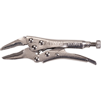 Locking Pliers with Wire Cutter, 4" Length, Long Nose Les Fournitures Industrielles Méga