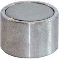 Aimants cylindriques, dia. 5/8", Force de 4,35 lb Les Fournitures Industrielles Méga