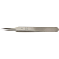 Tweezers - Pointed Tip, Straight Relieved Les Fournitures Industrielles Méga