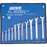 Wrench Set, Combination, 11 Pieces, Imperial Les Fournitures Industrielles Méga