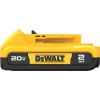 Bloc-piles 20 V Max* Compact XR, Lithium-ion, 20 V, 2 A Les Fournitures Industrielles Méga