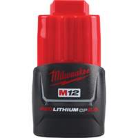 Bloc-piles M12 Redlithium 2.0, Lithium-ion, 12 V, 2 A Les Fournitures Industrielles Méga