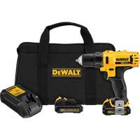 Ensemble perceuse/visseuse max, Lithium-ion, 12 V, Mandrin 3/8", Couple 189 UWO Les Fournitures Industrielles Méga