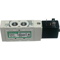 &eacute;lectrovannes pilotes &agrave; 5 voies 2 positions et 4 voies, Tuyau de 1/8", 150 psi Les Fournitures Industrielles Méga