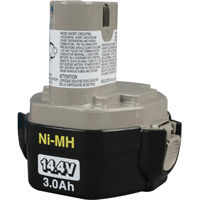 Bloc-piles, Ni-MH, 14,4 V, 3 A Les Fournitures Industrielles Méga