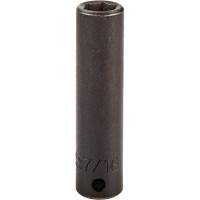 Douille, Chocs, 7/16", Prise 3/8", 6 pans, Profond Les Fournitures Industrielles Méga