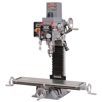 Machine &agrave; fraiser et percer avec &eacute;cran num&eacute;rique, 2 vitesses, Cap. De forage 5/8" Les Fournitures Industrielles Méga