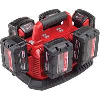 Chargeur de type s&eacute;quentiel pour six piles M18, 18 V, Lithium-ion Les Fournitures Industrielles Méga
