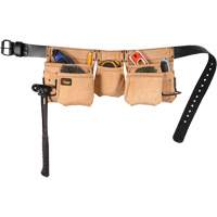 Journeyman Carpenter Aprons, Leather, Tan Les Fournitures Industrielles Méga