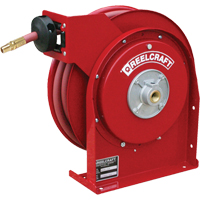 Hose Reels, Air/Water, 1/4" x 25', Single Hose, 300 psi Les Fournitures Industrielles Méga